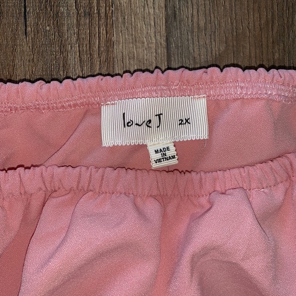 Cute Like New Love J Off Shoulder Gaucho Jumpsuit - Picture 3 of 4